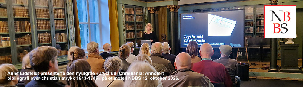 Norsk bok- og bibliotekhistorisk selskap